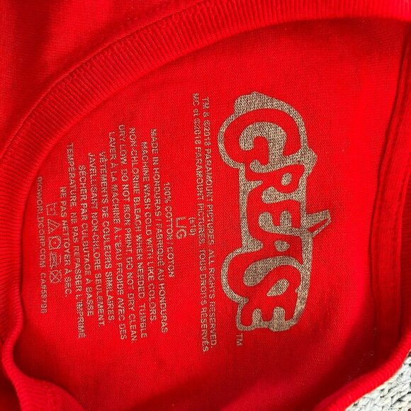 Grease Women's Summer Lovin Cotton Short Sleeve Crew Neck T Shirt Red Size Large - Picture 4 of 7
